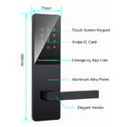Черный цвет TTlock Блютуз-приложение управляемые дверные замки для квартиры домашнего офиса