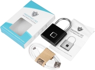 Портативный умный USB Padlock отпечатка пальцев поручая Keyless быстрое открывает анти- похищение