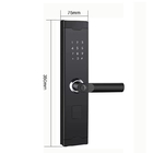 USB-порт для зарядки отпечатков пальцев Дверной замок Домашний дверной замок без ключа с замком App TT