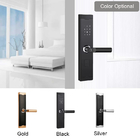 Электронные умные дверные замки из алюминиевого сплава с отпечатками пальцев, USB-замки для спальни без ключа