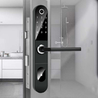 Силм тело алюминиевого сплава умный биометрический дверной замок отпечатков пальцев для дома