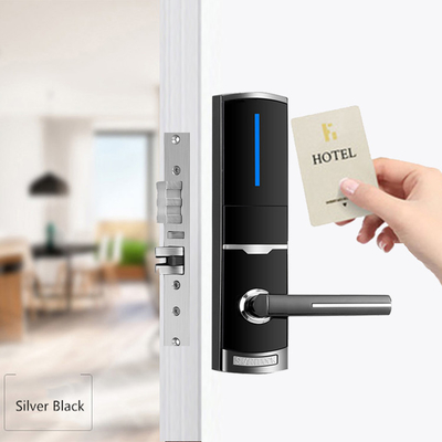 310*72мм цинковый сплав электронные смарт-замки для гостиниц с RFID-картой и механическим ключом