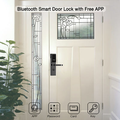 Нержавеющая сталь 6068 Mortise TTlock App Controlled Door Lock с умной клавиатурой