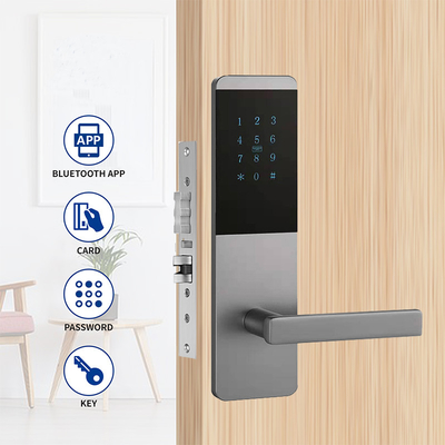 4 в 1 Алюминиевая сплав квартира Smart TTlock Дверный замок с сенсорной клавиатурой