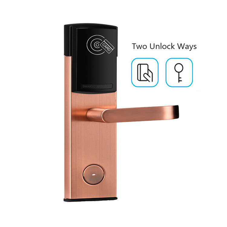 Нержавеющая сталь CE FCC Card Hotel Keyless Digital Door Lock с энергосберегающим переключателем